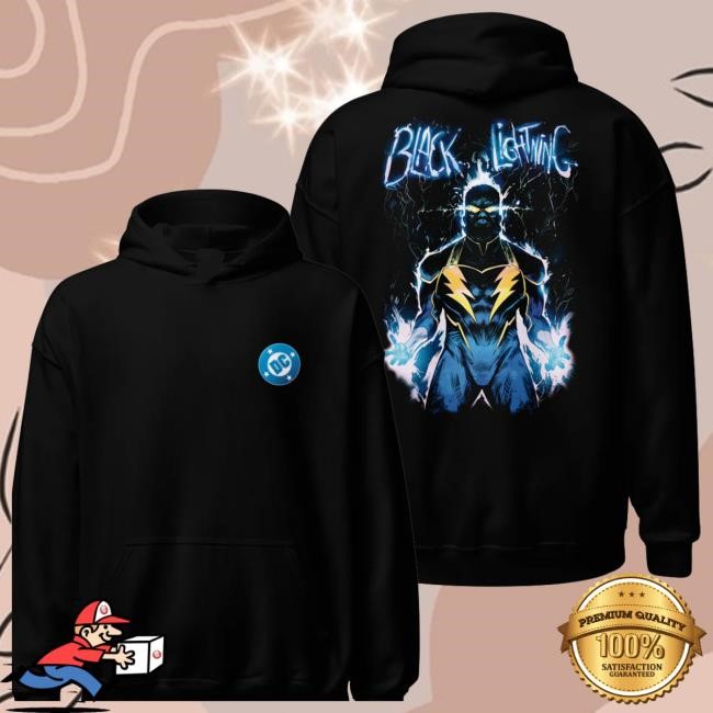 Original Shop Justice League Collection Store Black Lightning Sweatshirt