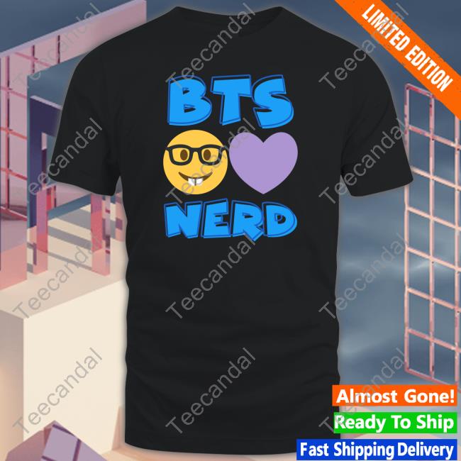 Bts Nerd Hooded Sweatshirt