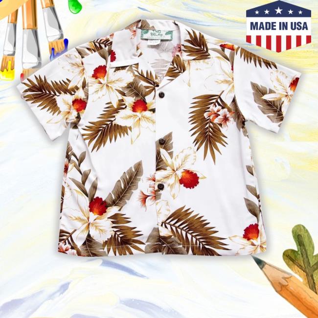 Moon White Hawaiian Boy Classic Shirt