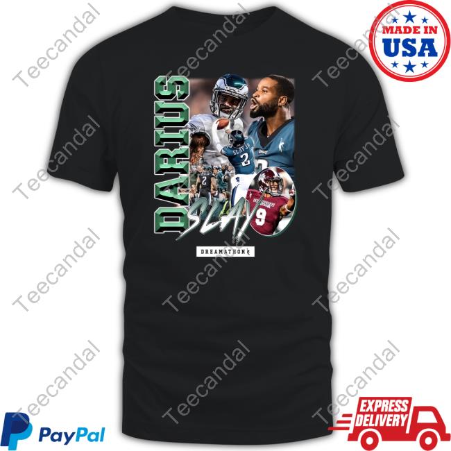Devonta Smith Wearing Darius Slay Dreamathon T Shirt