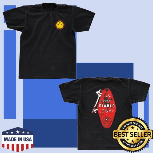 Official Machinegunkelly Merch Hotel Diablo Key Shirts