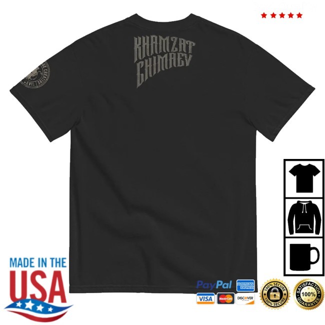 Bdcmma Merch Store Khamzat Chimaev Ufc Zip Up Hooded Sweatshirt