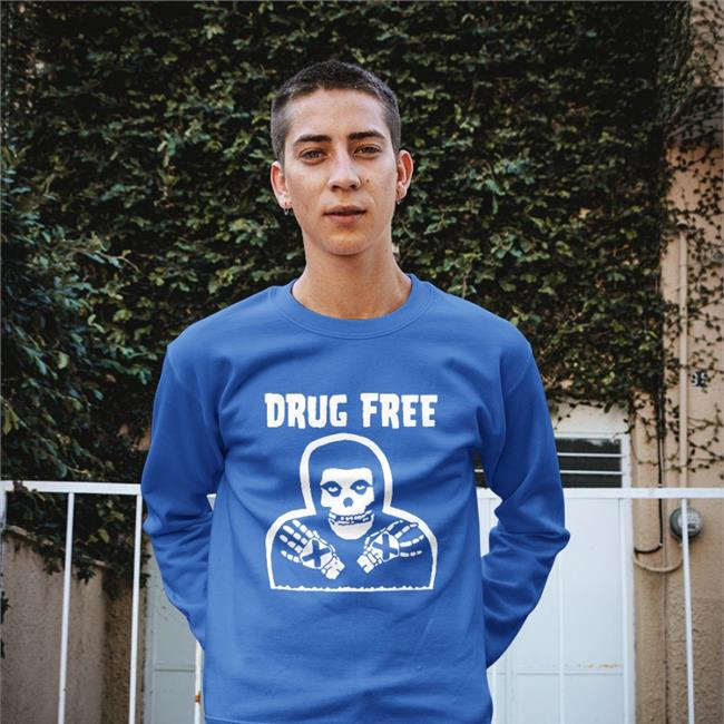Drug Free Tee Shirt CMPunk