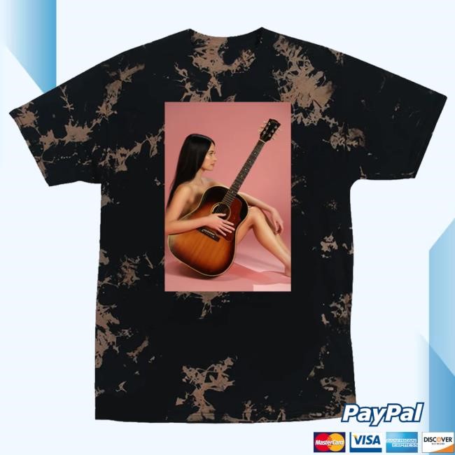 Official Kacey Musgraves Merch Guitar Photo Shirt