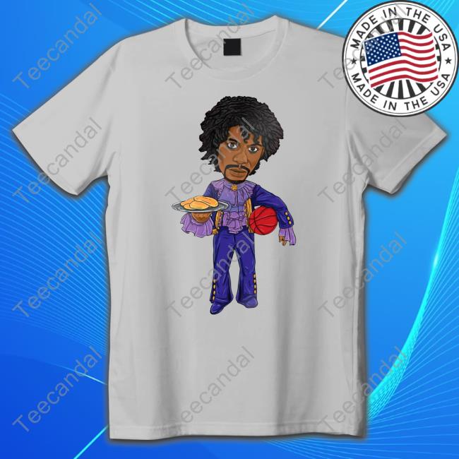 Corey Price Wearing Basketball Pancakes Dave Chappelle Prince Hoodie