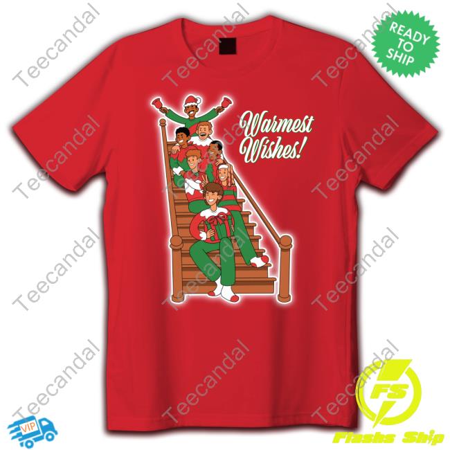 Baylenlevine Holiday Warmest Wishes Tee Shirt