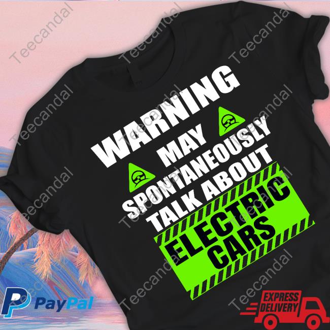 Mateybloke Warning Amaya Pontaneous Talk About Electric Cars Tank Top
