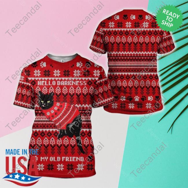 Ugly Christmas Men’S Black Cat Costume Custom Apparel Outfit 3D All Over Printed Kid t-shirt, hoodie, tank top, sweater and long sleeve t-shirt – Qh – 5041380