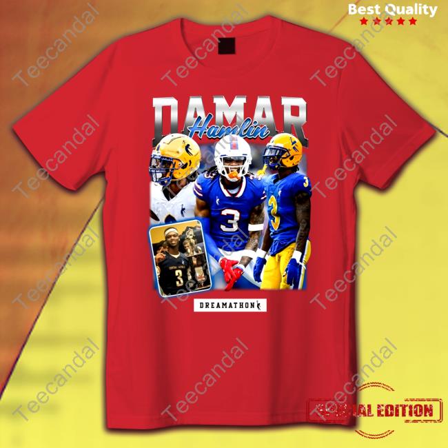 Damar Hamlin Dreamathon Hoodie Damar Hamlin Dreamathon T-Shirt