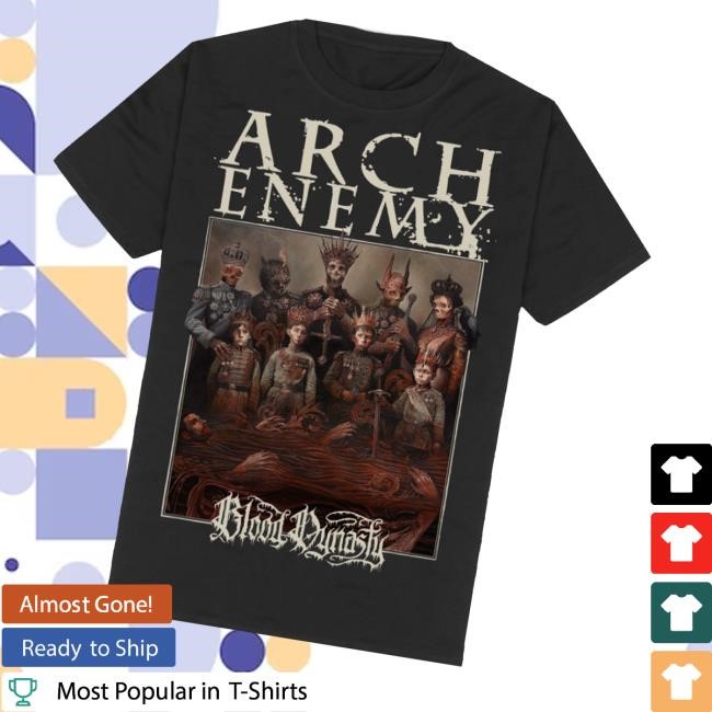 Archenemy Blood Dynasty T-Shirt Archenemy Merch Store Blood Dynasty