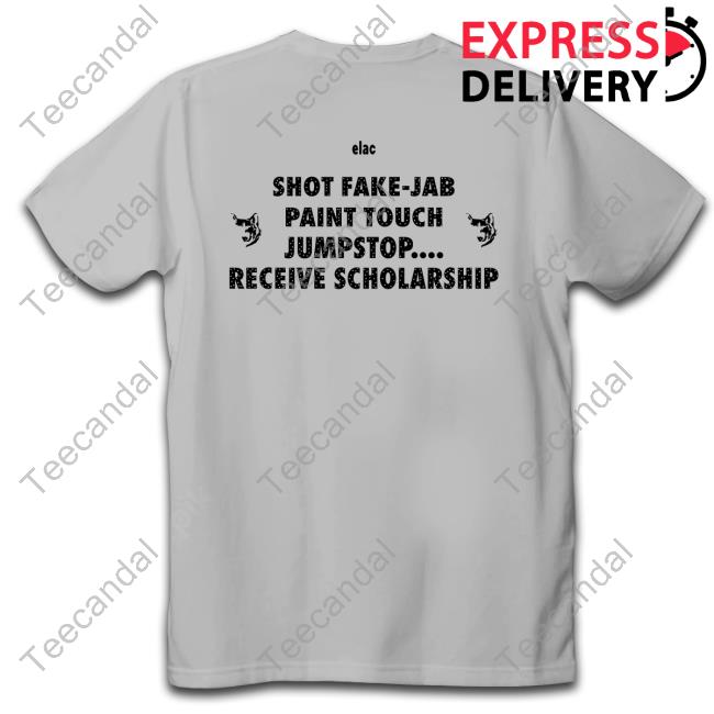 Shot Fake-Jab Paint Touch Jumpstop Receive Sholarship Shirts