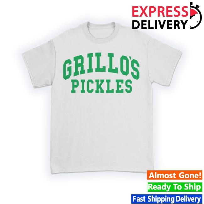 Trending Grillospickles Store Grillo's Varsity Tee - White Hooded Sweatshirt