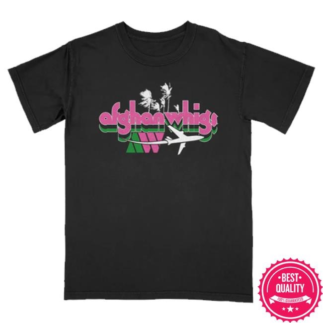 Trending Hello Merch Afghan Whigs Jet Palm Tee Shirt