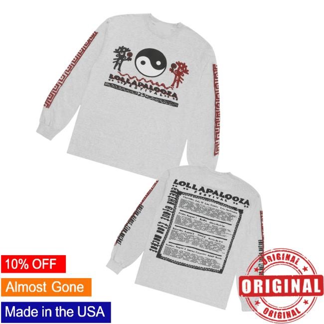 Lollapalooza Merch Store Shop Lollapalooza X Cactus Plant Flea Market Unisex Sweatshirt