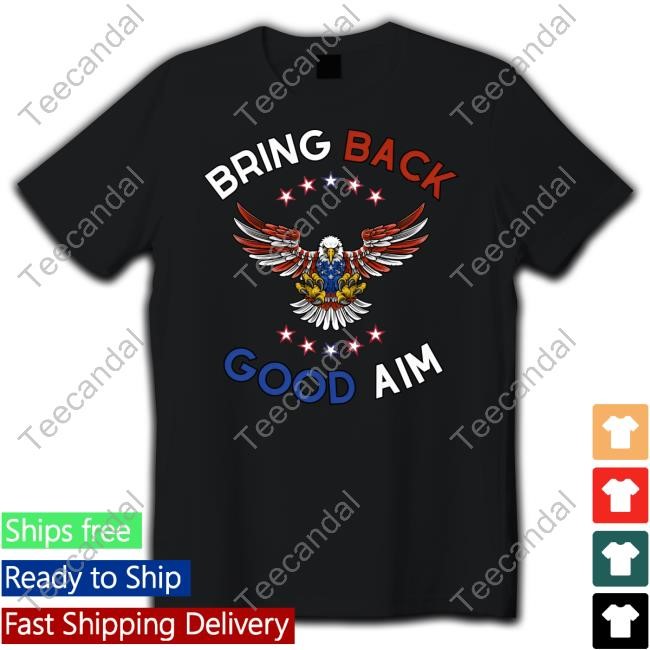 Double Cross Clothing Co Bring Back Good Aim Tee Shirt