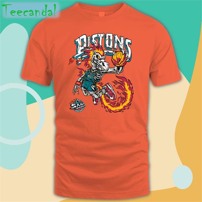 Pistons Sana Detroit T Shirt Sana