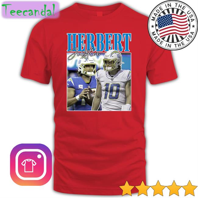 Justin Herbert Vintage 90S T Shirts