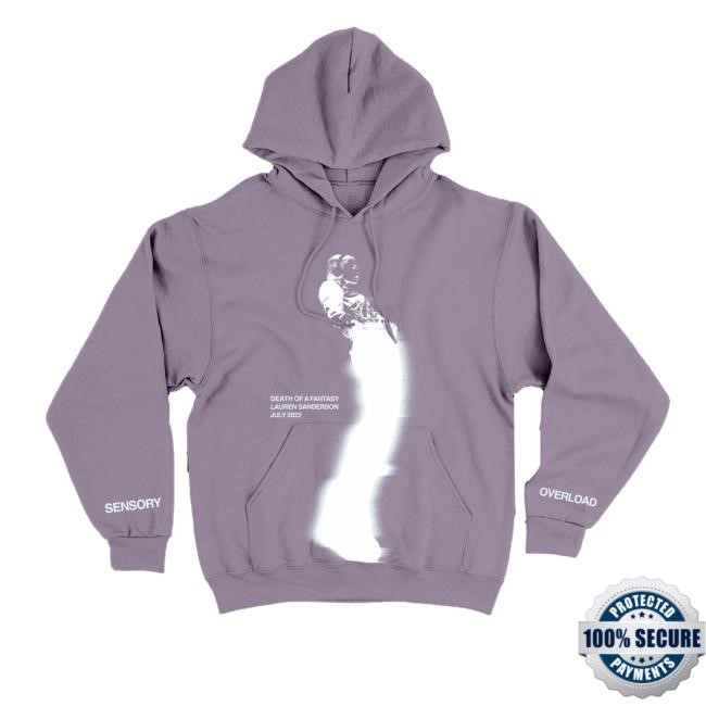 Lauren Sanderson Merch Store Shop Doaf Sensory Overload Purple Sweatshirt