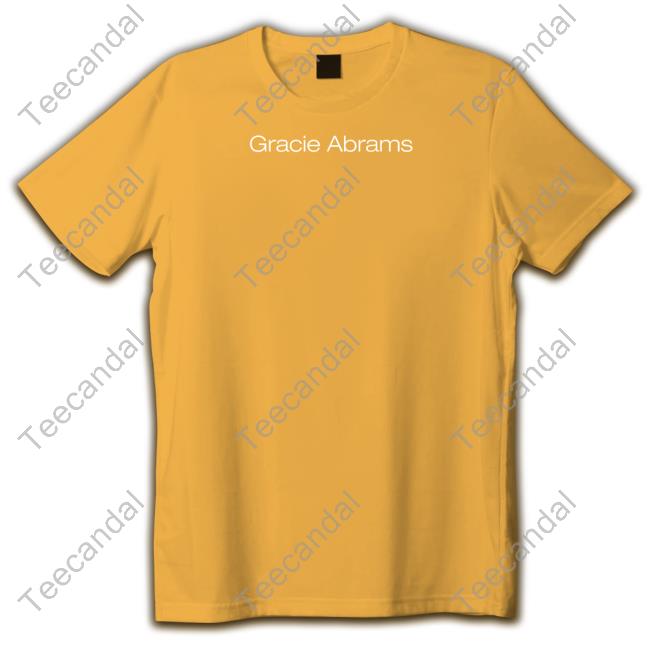 Gracie Abrams Where Do We Go Now Tees Gracie Abrams Merch