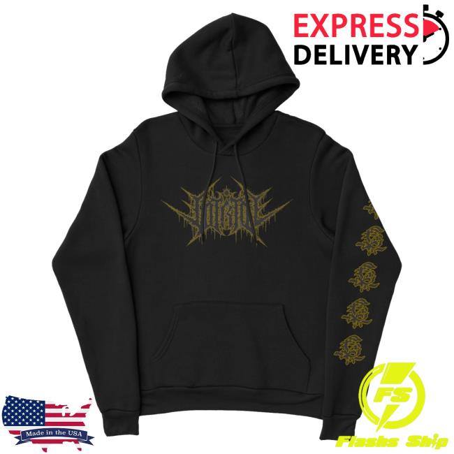 Official Night Shift Store Shop Vitriol - Gold Trimmed Violence Hoodies Nightshift Merch