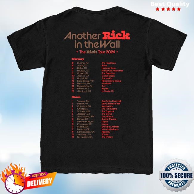 Ricky Montgomery Merch Shop Store Official Another Rick In The Wall Tour Sweatshirt