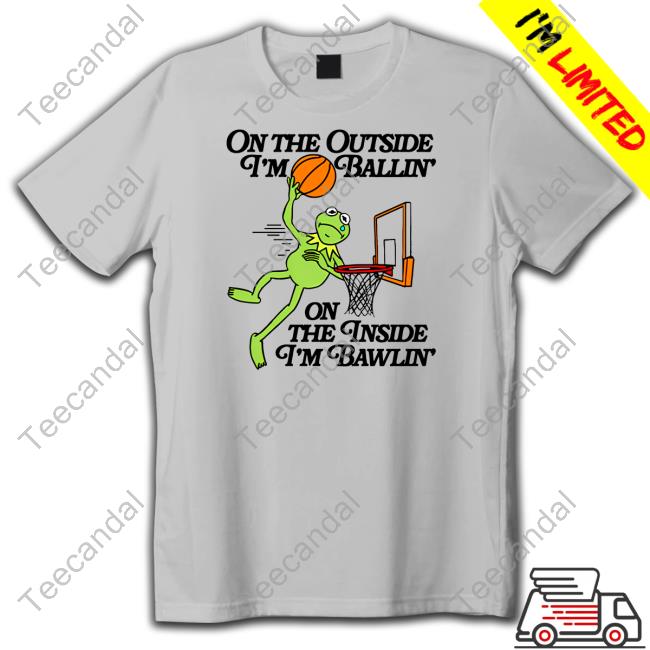 Shithead Steve On The Outside I'm Ballin' On The Inside I'm Bawlin' Long Sleeve T Shirt