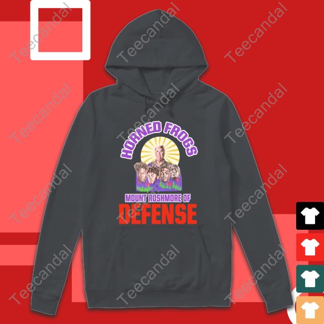 Dfwbig12team Horned Frogs Mount Rushmore Defense Long Sleeve
