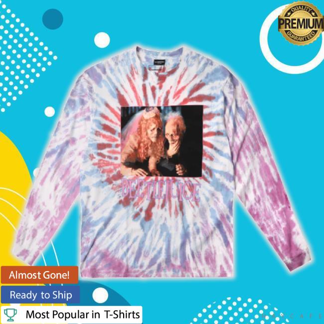 Beetlejuice Dead Wedding Tie Dye Hoodie Sweatshirt