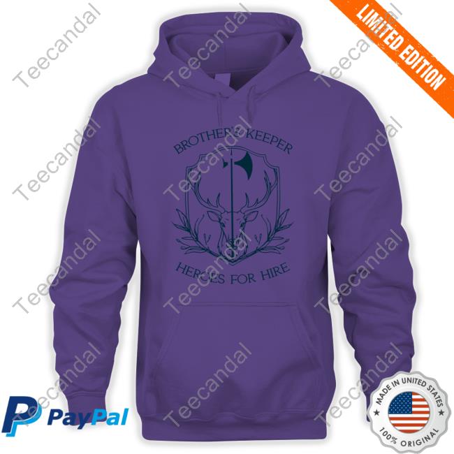 Christian Navarro Brother's Keeper Heroes For Hire Hoodie Christian Navarro Brother's Keeper Heroes For Hire T Shirt