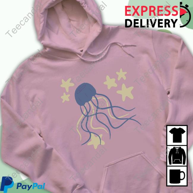 Yeah Absolutely Store Jellyfish Star Print T-Shirt