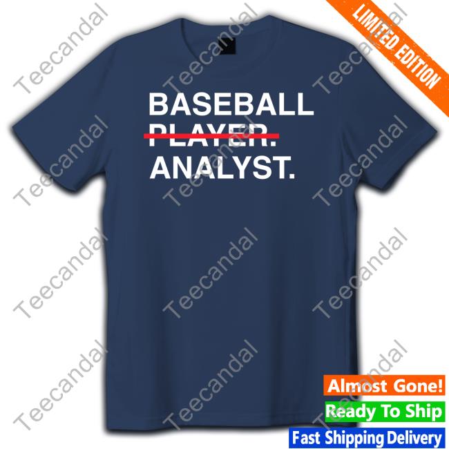 Obvious Shirts Baseball Player Analyst Sweatshirt