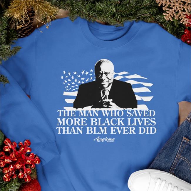 Danielle D'Souza Gill Clarence Thomas The Man Who Saved More Black Lives Than Blm Ever Did Shirt Americana By Danielle Store