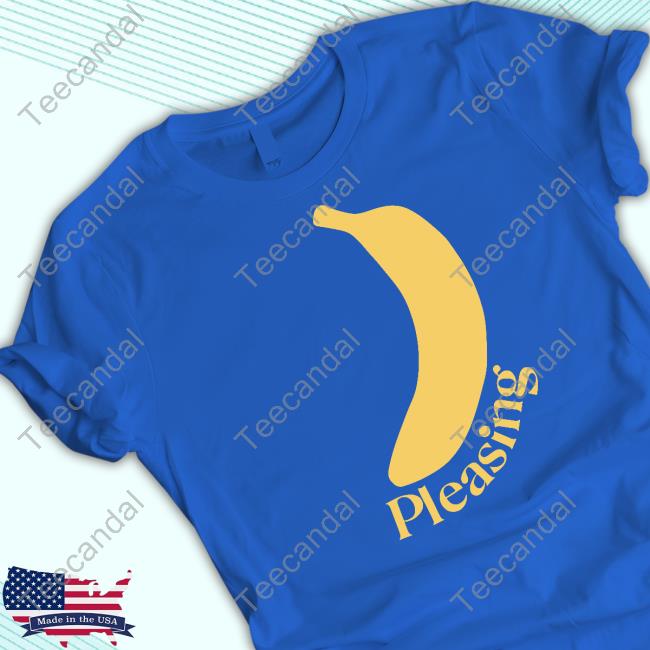 The Pleasing Banana In Blue Hoodie