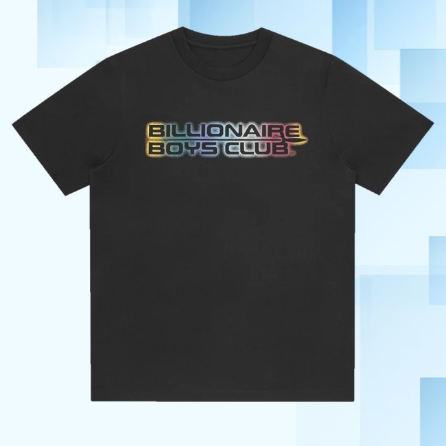 Trending Billionaire Boys Club Merch Rocket Logo Tee Shirt Black