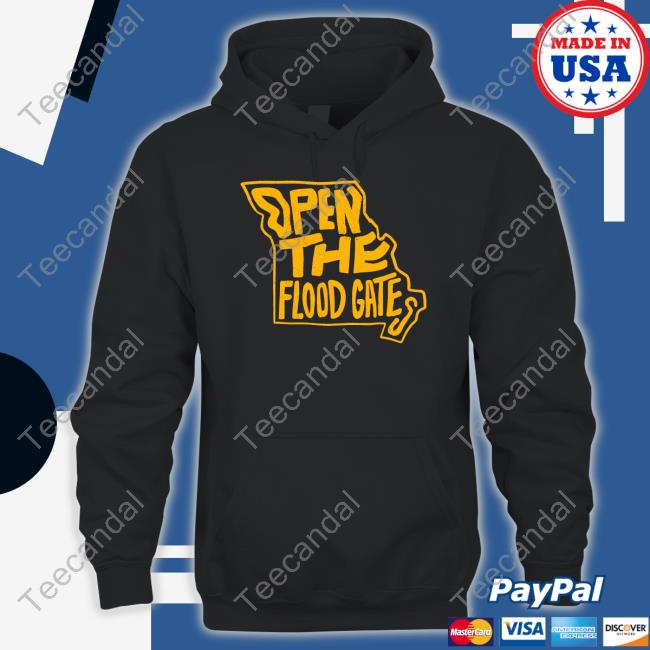 Open The Flood Gates Tee Shirt Barstoolsports