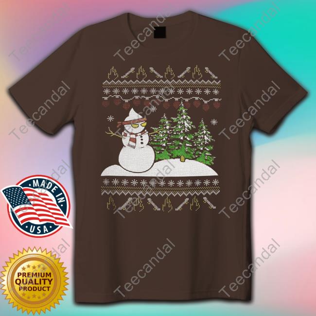 Official Sapnap Holiday Sweatshirt Sapnap Holiday Faux Knitted Long Sleeve Tee