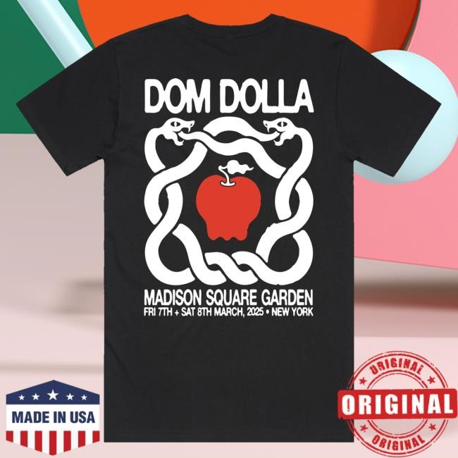 Dom Dolla Merch Msg Snake Shirts