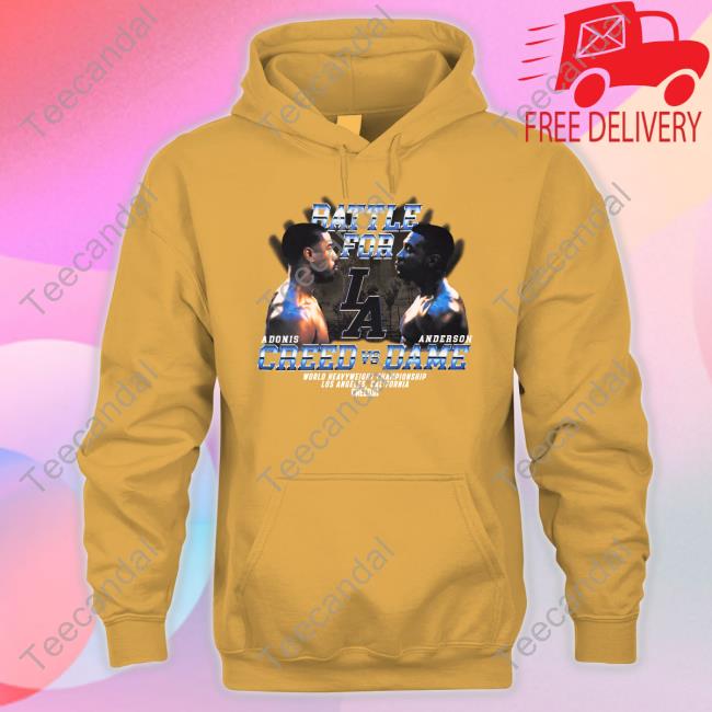 Rattle For La Adonis Creed Vs Anderson Dame Tee