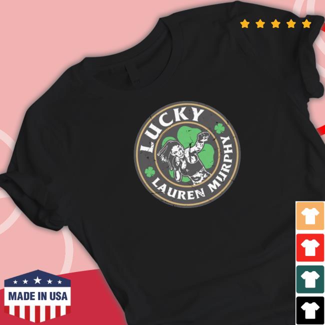 Lauren Murphy Ultimate Fighting Championship Lucky Logo T-shirt