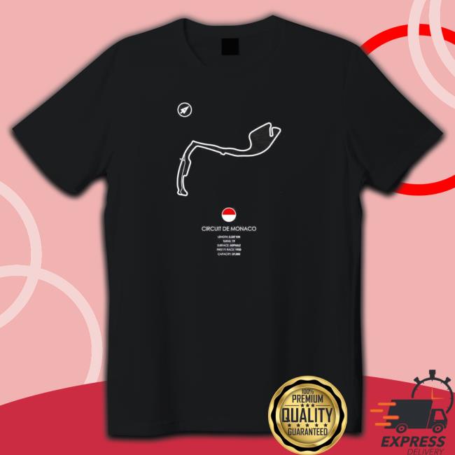 Circuit De Monaco Formula One Racing Tee