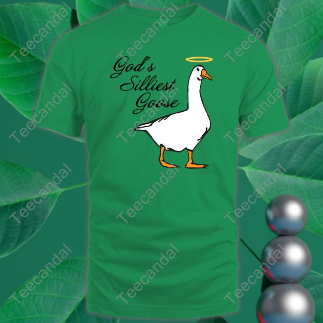 Middleclassfancy God's Silliest Goose Hoodie Sweatshirt