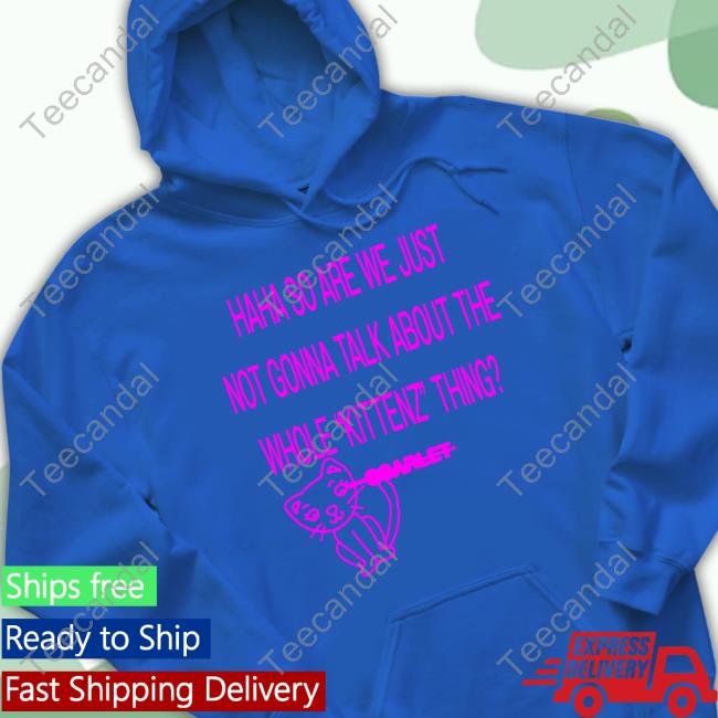 Haha So Are We Just Not Gonna Talk About The Whole Kittenz Thing Tank Top Doja Cat Merch Haha So Are We Just Not Gonna Talk About The Whole Kittenz Thing Tee Shirt