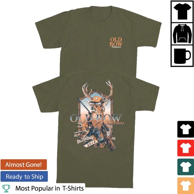 Trending Old Row Merch Old Row Outdoors Buck Hunter Hooded Sweatshirt