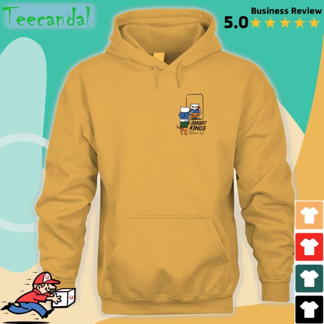 Short Kings Raise Up Funny T Shirt Grovy Space Merch
