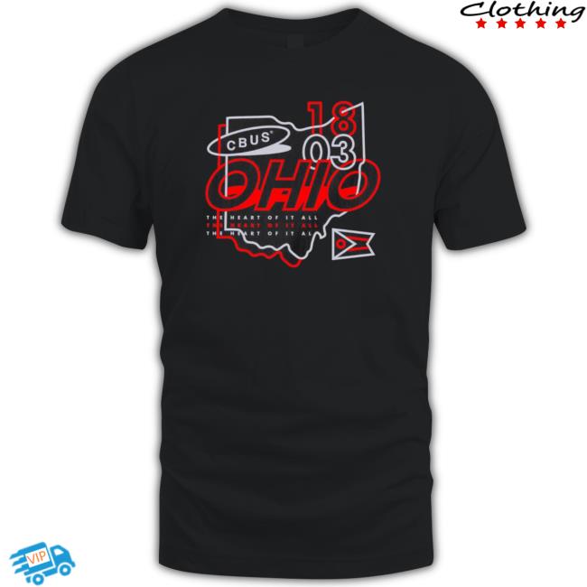 Ohio Flag Puff The Heart Of It All Classic Shirt