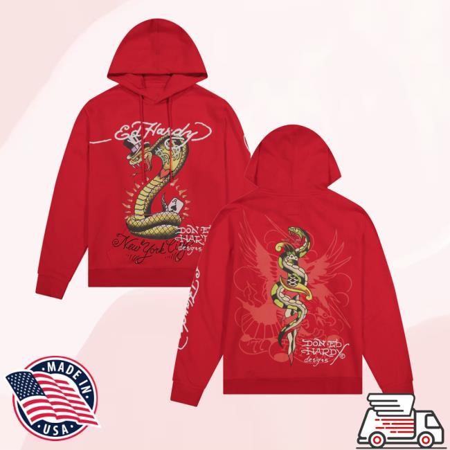 Edhardyoriginals Merch Store Ed Hardy Cobra Ace Tee Shirt