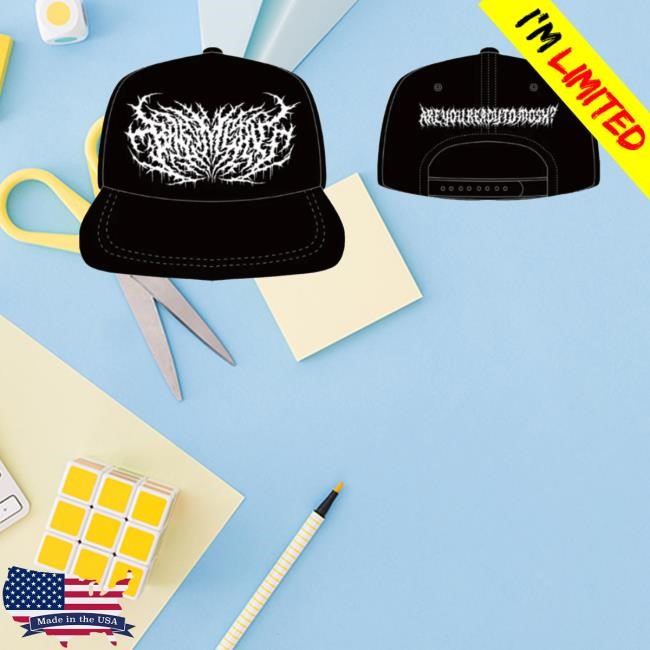 Babymetalstoreuk Merch Black Mosh Bucket Hat