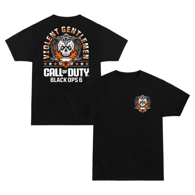 Violent Gentlemen Merch Black Ops 6 Skull Classic Shirt