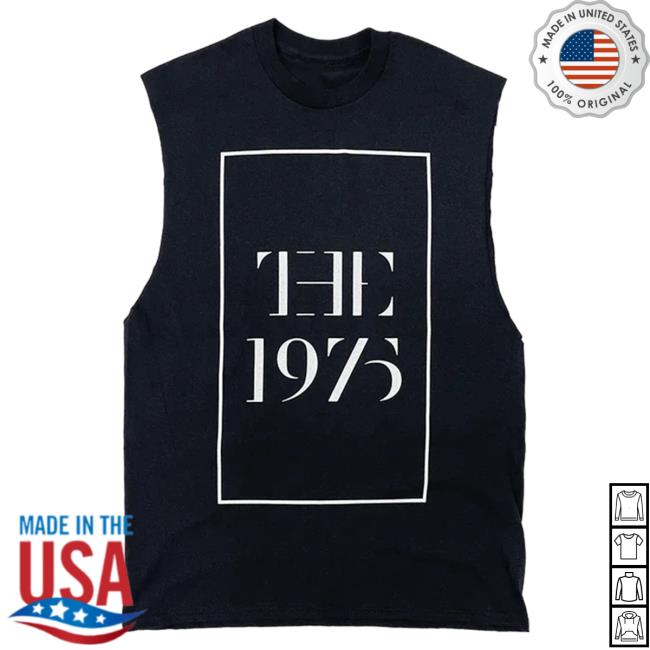 Official The 1975 Apparel Clothing Merch Shop Logo Muscle Tank Top Shirt 2023 The1975 Store