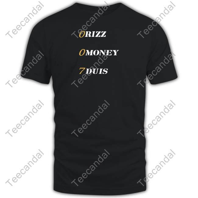 007 Rizz Money Duis T Shirt